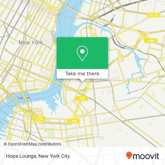 Hope Lounge map