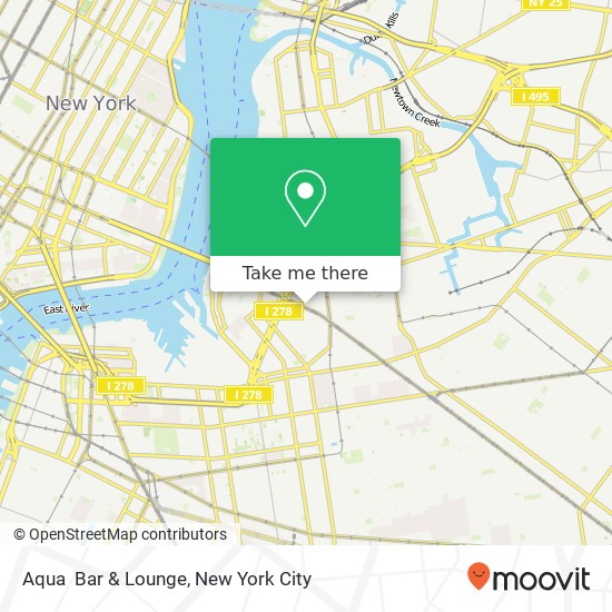 Aqua  Bar & Lounge map