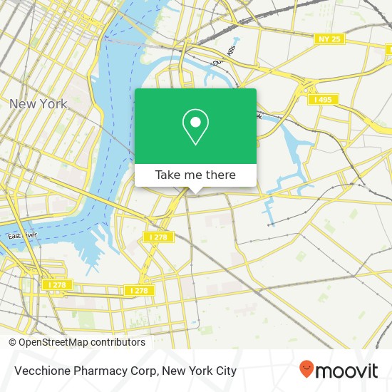 Vecchione Pharmacy Corp map