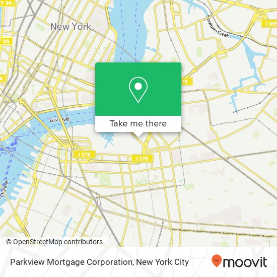 Mapa de Parkview Mortgage Corporation