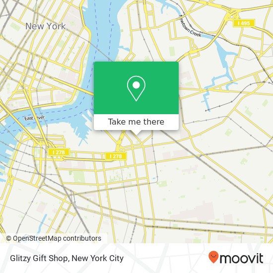 Glitzy Gift Shop map