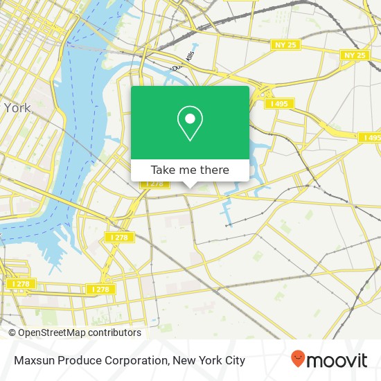 Mapa de Maxsun Produce Corporation