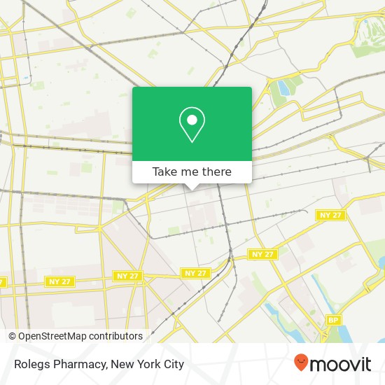 Mapa de Rolegs Pharmacy