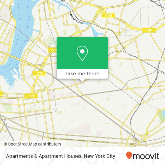Mapa de Apartments & Apartment Houses