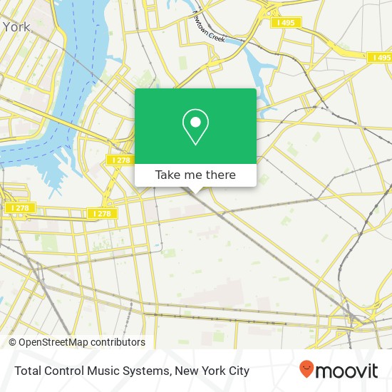 Total Control Music Systems map