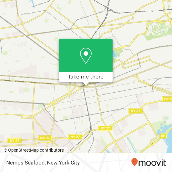 Nemos Seafood map