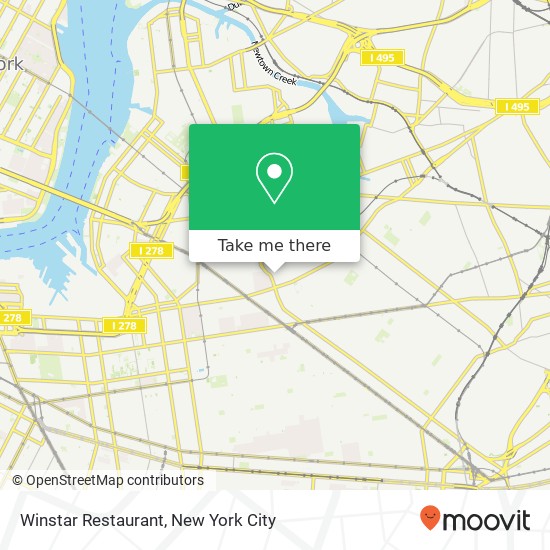 Mapa de Winstar Restaurant