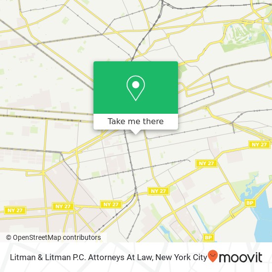 Litman & Litman P.C. Attorneys At Law map