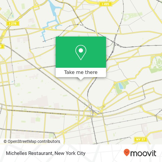 Mapa de Michelles Restaurant