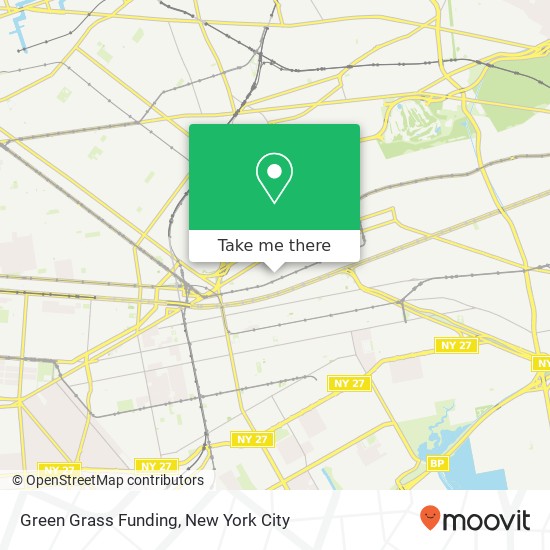 Mapa de Green Grass Funding