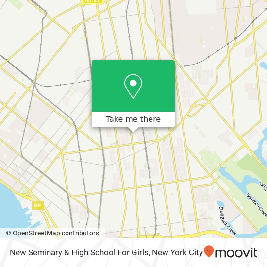 New Seminary & High School For Girls map
