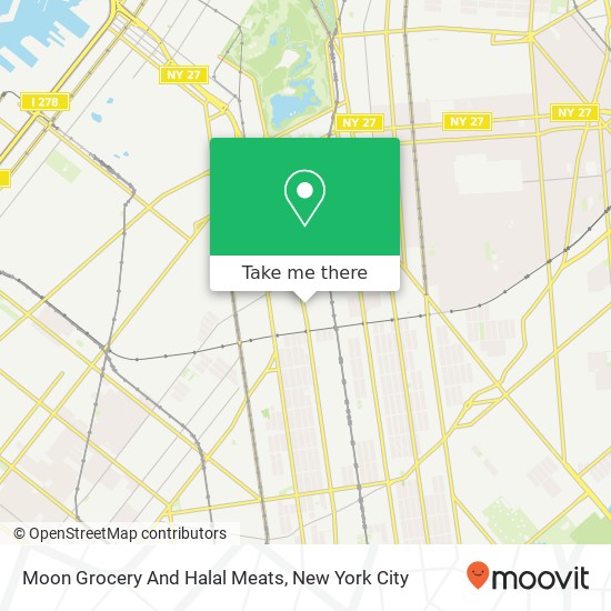 Moon Grocery And Halal Meats map