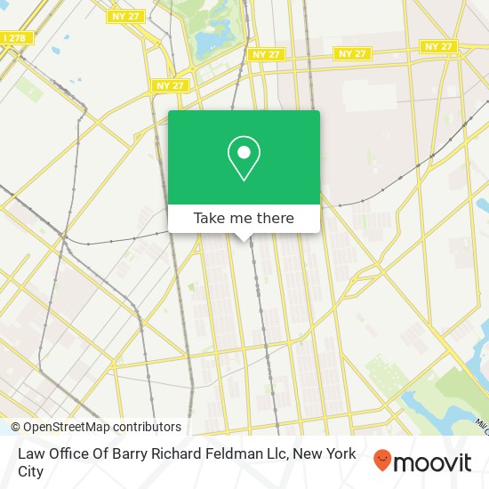 Mapa de Law Office Of Barry Richard Feldman Llc