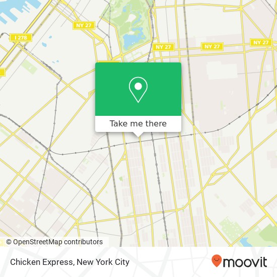 Chicken Express map