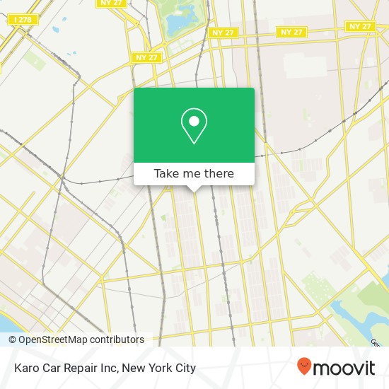 Mapa de Karo Car Repair Inc