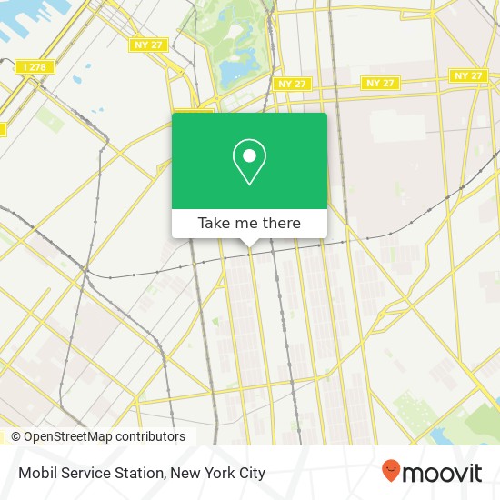 Mapa de Mobil Service Station