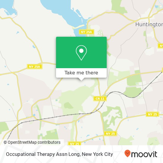 Occupational Therapy Assn Long map