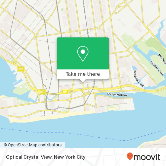 Optical Crystal View map