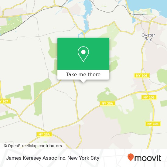 James Keresey Assoc Inc map