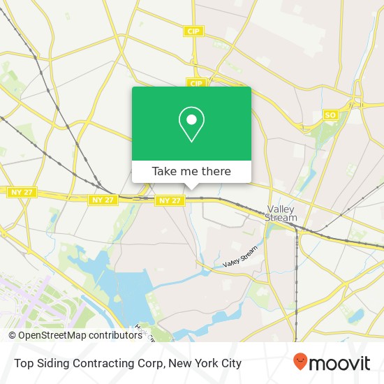 Top Siding Contracting Corp map