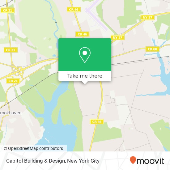 Capitol Building & Design map