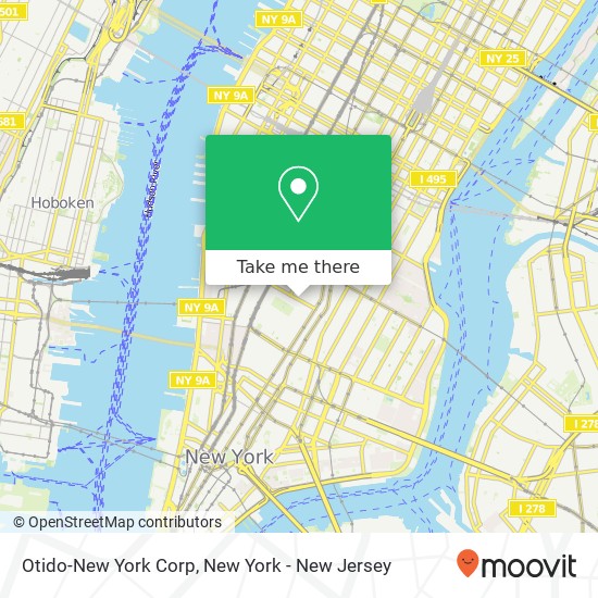 Mapa de Otido-New York Corp