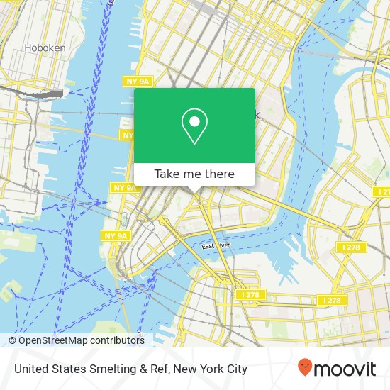 Mapa de United States Smelting & Ref