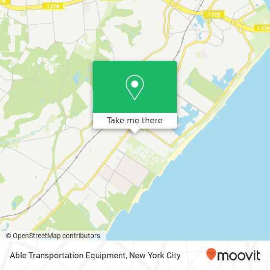 Able Transportation Equipment map