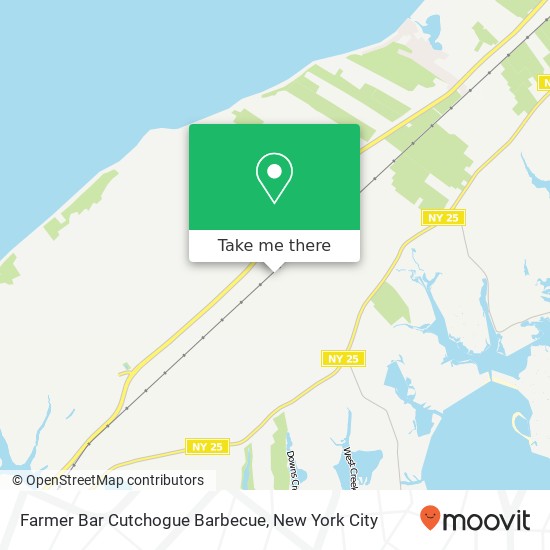 Mapa de Farmer Bar Cutchogue Barbecue