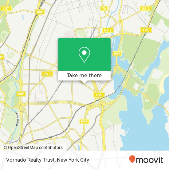 Mapa de Vornado Realty Trust