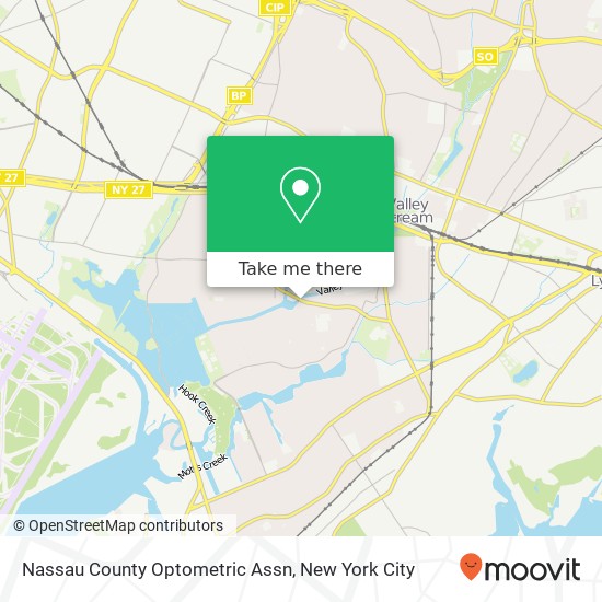 Mapa de Nassau County Optometric Assn
