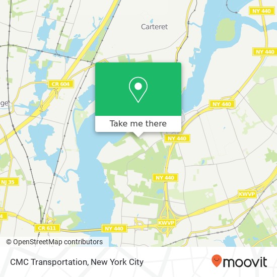 CMC Transportation map