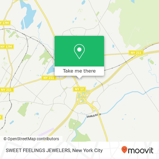 Mapa de SWEET FEELINGS JEWELERS