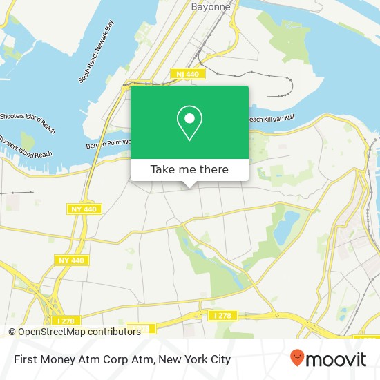 First Money Atm Corp Atm map