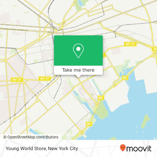 Mapa de Young World Store