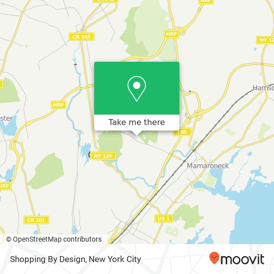 Shopping By Design map