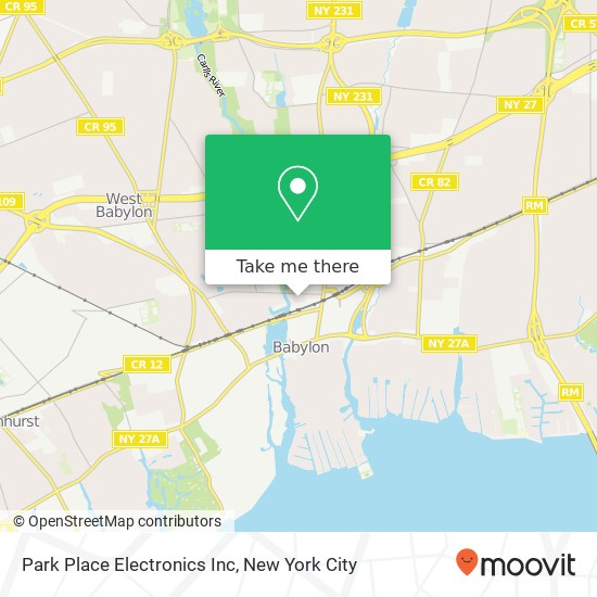 Park Place Electronics Inc map