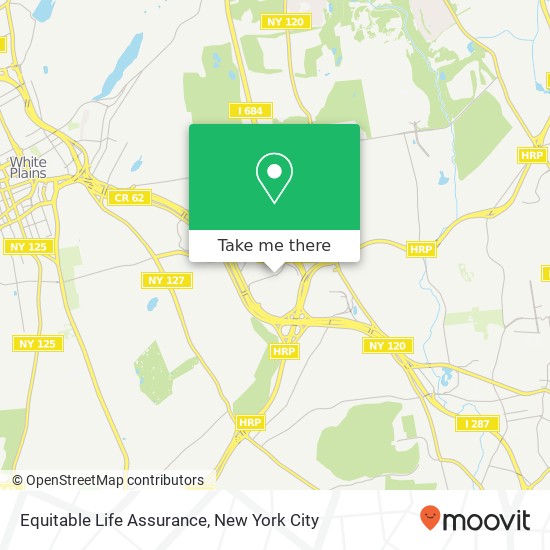 Mapa de Equitable Life Assurance