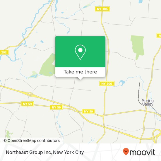 Northeast Group Inc map