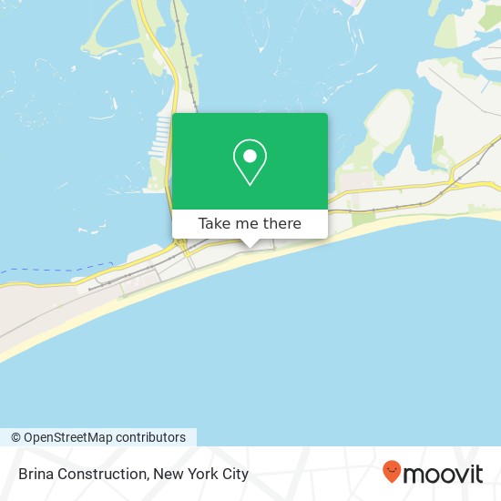 Brina Construction map