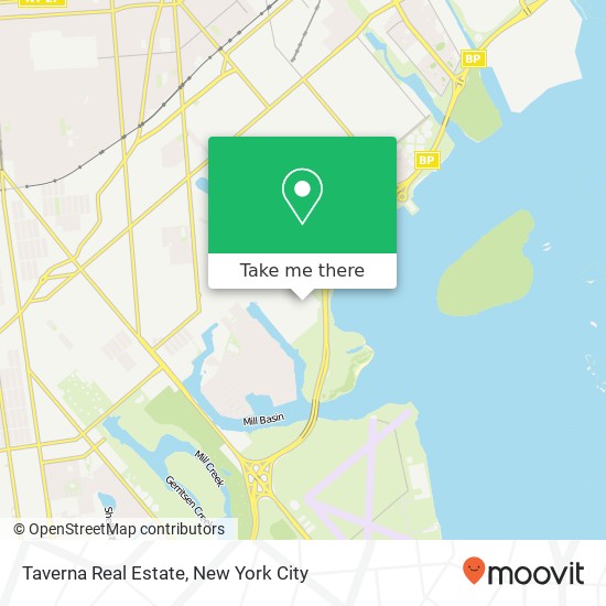 Taverna Real Estate map