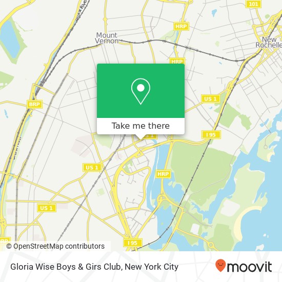 Gloria Wise Boys & Girs Club map