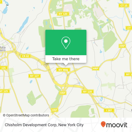 Chisholm Development Corp map