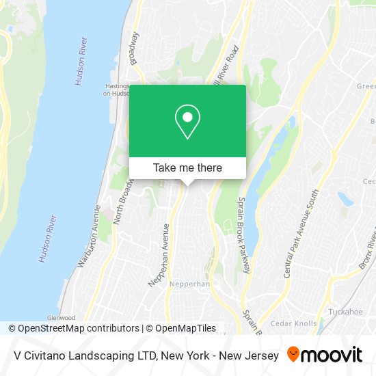 V Civitano Landscaping LTD map