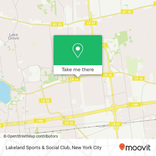Mapa de Lakeland Sports & Social Club