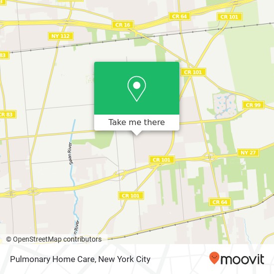 Mapa de Pulmonary Home Care