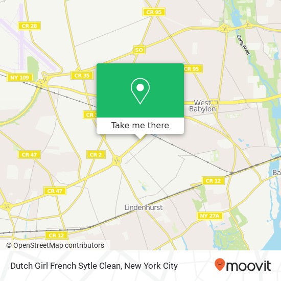 Mapa de Dutch Girl French Sytle Clean