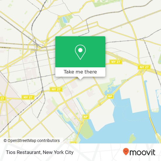 Tios Restaurant map