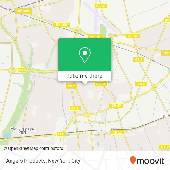 Angel's Products map