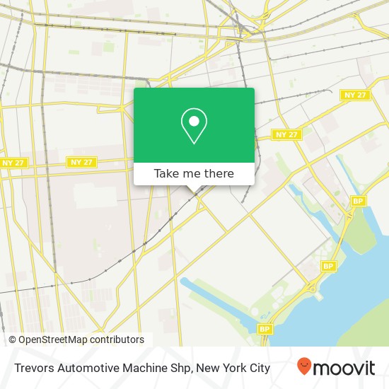 Trevors Automotive Machine Shp map